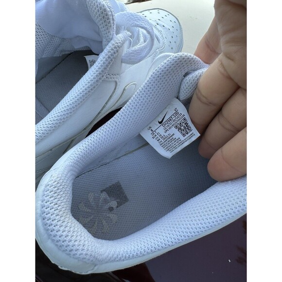 Nike Court Vision Low Next Nature Triple White - Picture 9 of 9